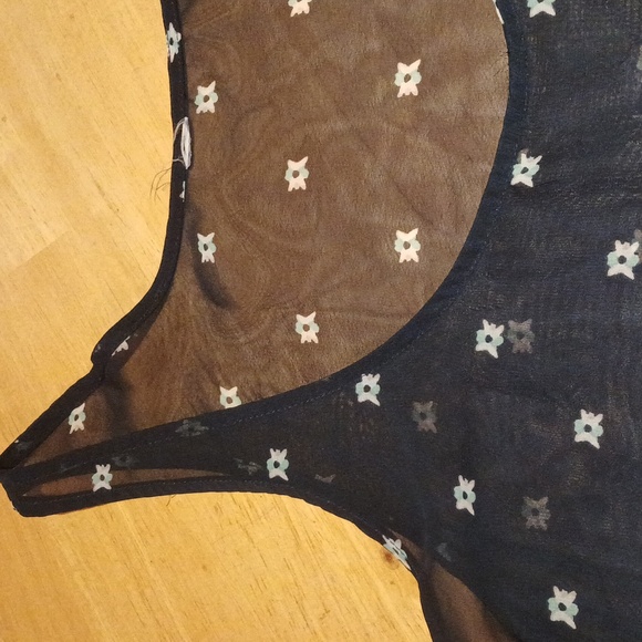 Woman's Flower Tank Top - Picture 2 of 5